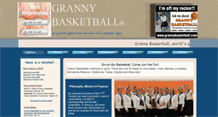 Desktop Screenshot of grannybasketball.com